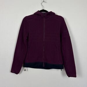 Rapha Explore Technical Hoodie Full Zip Cinch Waist Athletic Sport Jacket XS